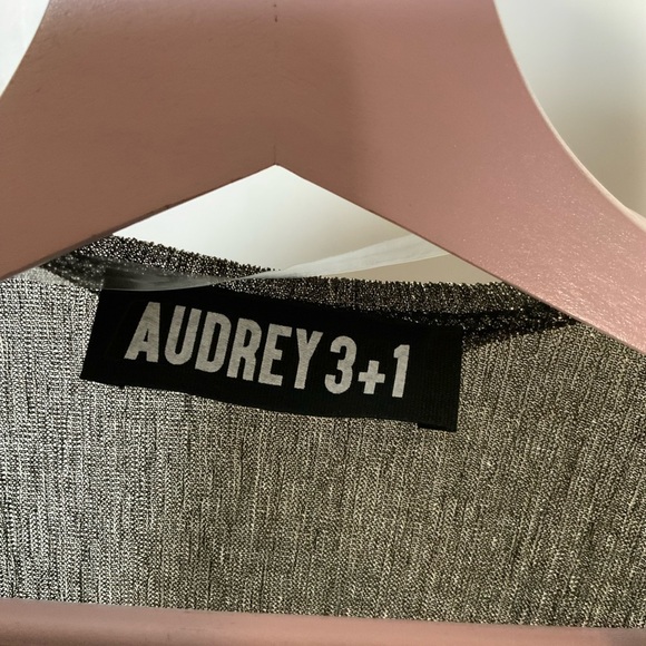 Whimsy Goth Audrey 3+1 open front metallic cardigan duster OSFM - Picture 3 of 4